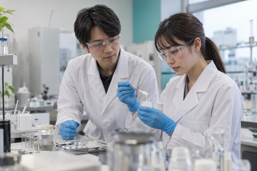 処方を検討する研究員のイメージ
